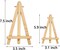 5.9" Mini Wood Display Easel, 10 Pcs Tabletop Easels for Displaying Photos and Pictures